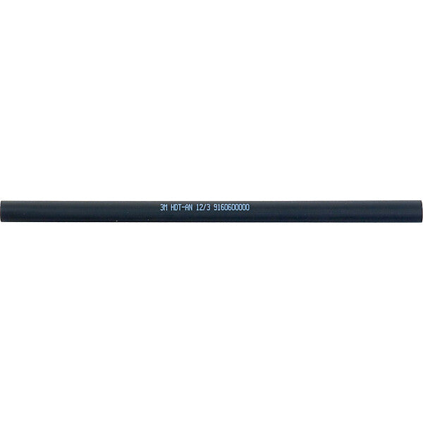 3M Warmschrumpfschlauch dickw 12/3 mm, sw, m.Kle. HDT-AN-12/3